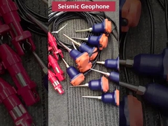 Géophone horizontal vertical 2D de capteur séismique de géophone de géologie et 3D