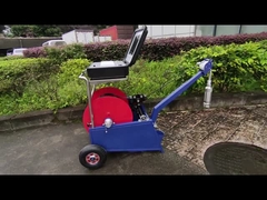 Caméra souterraine de 12 pouces avec caméra rotative d'inspection de forage à 360 degrés