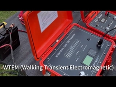 Equipo de estudio geofísico TEM Sistema de método electromagnético transitorio para la exploración mineral