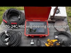 Ingeniería geofísica terremoto sismógrafo equipo de refracción sísmica
