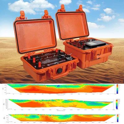 Geophysikalische Widerstandsinstrumente Digitale Gleichspannung Oberflächenelektrische Prüfvorrichtung für die Erforschung von Mineralien
