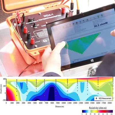 High Density Multi Electrode 2/3D Resistivity IP Imaging System Tomograph Equipment For Gold Mineral Ore Finder