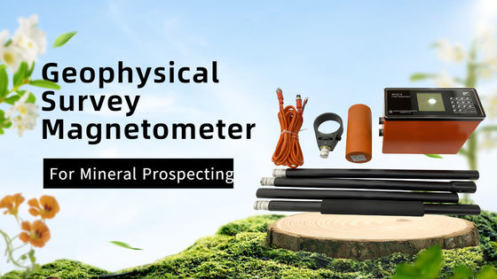 Unterirdische Metalldetektionsgeräte Geophysikalische Erhebung Magnetometer Erdmagnetfeldmesser