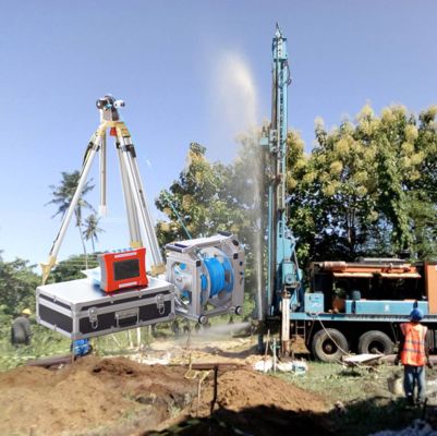 Borehole Camera with GPS Dual Lens Borehole Camera Wireless Borehole Inspection Camera