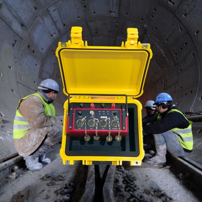 Controlled Source Audio Magnetotellurics Geophysical Sensor Calibration System Industrial EMI Rejection Magnetotellurics