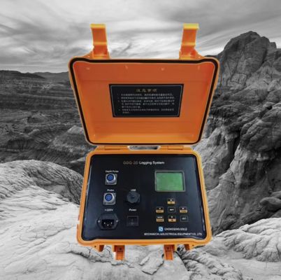 Geophysical Well Logging System with 0～9999.99m Depth 3600 P/m Pulse Count and -10℃~ +50℃ Working Temperature Range