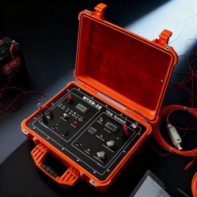 WTEM-3Q Model Transient Electromagnetic Instrument for Geological Survey and Environmental Monitoring with GPS Synchronization