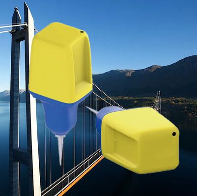 Heavy Duty IP68 Waterproof Seismometer with 24-bit ADC Resolution and Triaxial Broadband Seismic Node Recorder