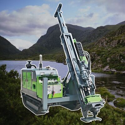 Crawler Mounted Drilling Rig Deep Hole Core Drilling Rig Portable Core ...
