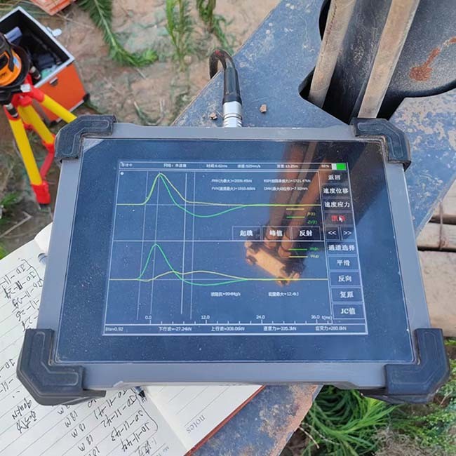 2K High Strain Dynamic Integrity Pile Load Test Equipment